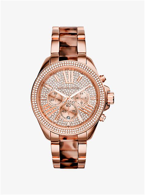 michael kors wren acetate watch|michael kors wren watch.